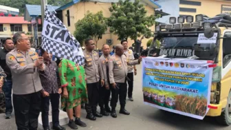 Polresta Jayapura Siap Jual Beras SPHP Murah di 5 Titik di Kota Jayapura, Jika Harga Diatas Rp67.500 Lapor Polisi