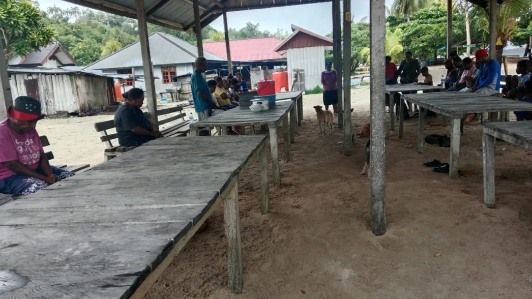 Masyarakat Pulau Liki Gelar Ibadah Syukur 1 Tahun Kepemimpinan Prabowo-Gibran