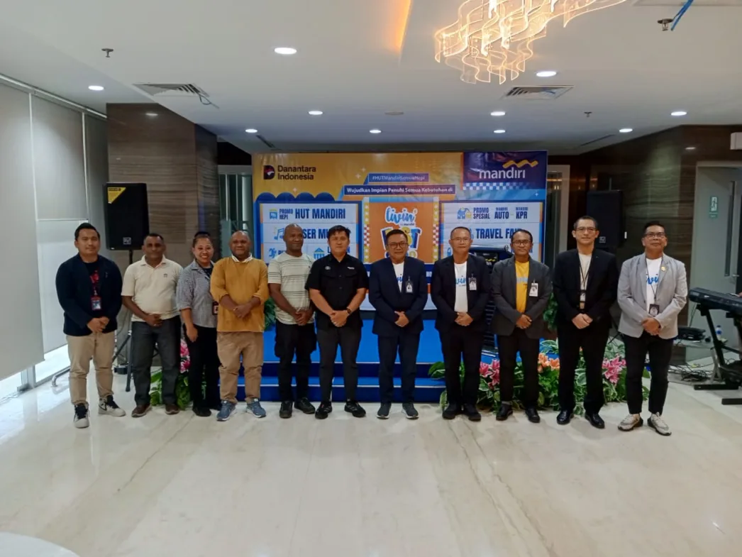 Bank Mandiri Gelar Livin’ Fest Jayapura 2025, Hadirkan Kolaborasi UMKM dan Layanan Finansial Terintegrasi