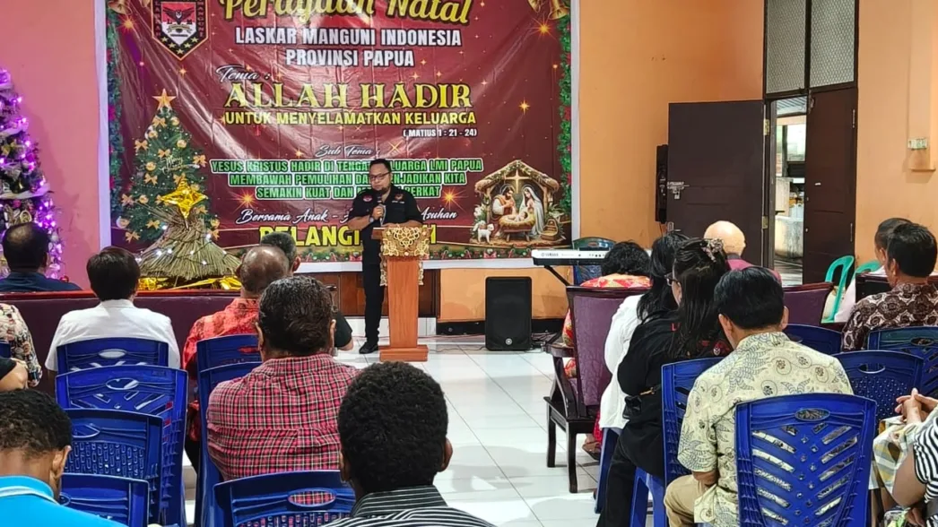 Rayakan Natal di Panti Asuhan Pelangi, LMI Papua: Organisasi Ini Mau Jadi Berkat Bagi Orang Lain