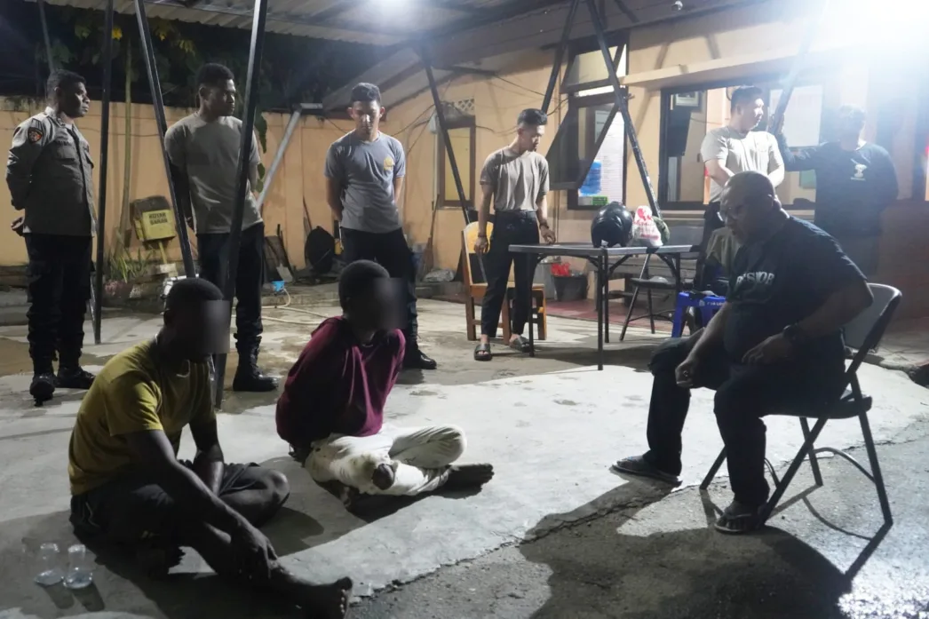Respons Cepat Sat Reskrim Polres Jayapura Ungkap Kasus Pemalakan dan Penganiayaan di Doyo Lama yang Viral di Medsos