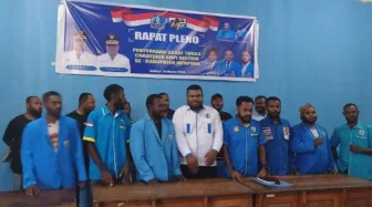 DPD KNPI Kabupaten Jayapura Serahkan Surat Tugas Kepada 19 Caretaker Distrik, Matangkan Persiapan Menuju Musda ke-XV