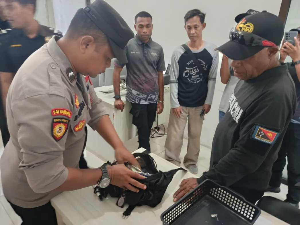 Seorang ASN PNG Kedapatan Membawa Amunisi Jenis Shotgun di PLBN Skouw