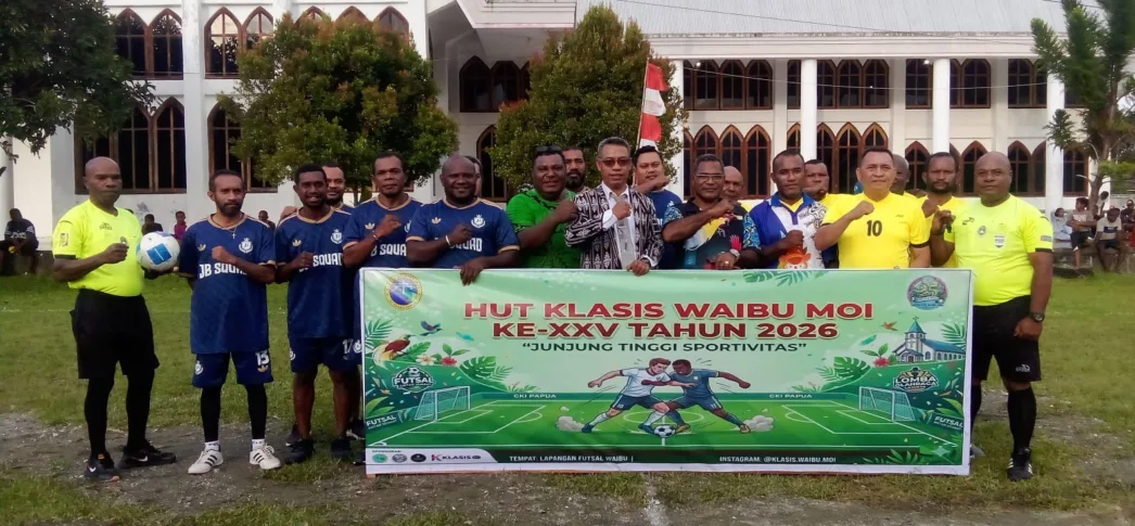 Sambut HUT ke-25, Klasis Waibu Moi Gelar 12 Lomba, Sinode Apresiasi Langkah Awal Menuju Olimpiade GKI