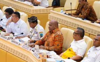 RDP di DPR RI, Gubernur Fakhiri: Perbatasan Papua Harus Jadi Beranda Depan Negara, Bukan Wilayah Tertinggal