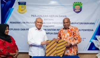 Pemprov Papua Jalin Kerja Sama dengan Kaimana, Replikasi Aplikasi SIKAP OAP untuk Lindungi Pengusaha Asli Papua