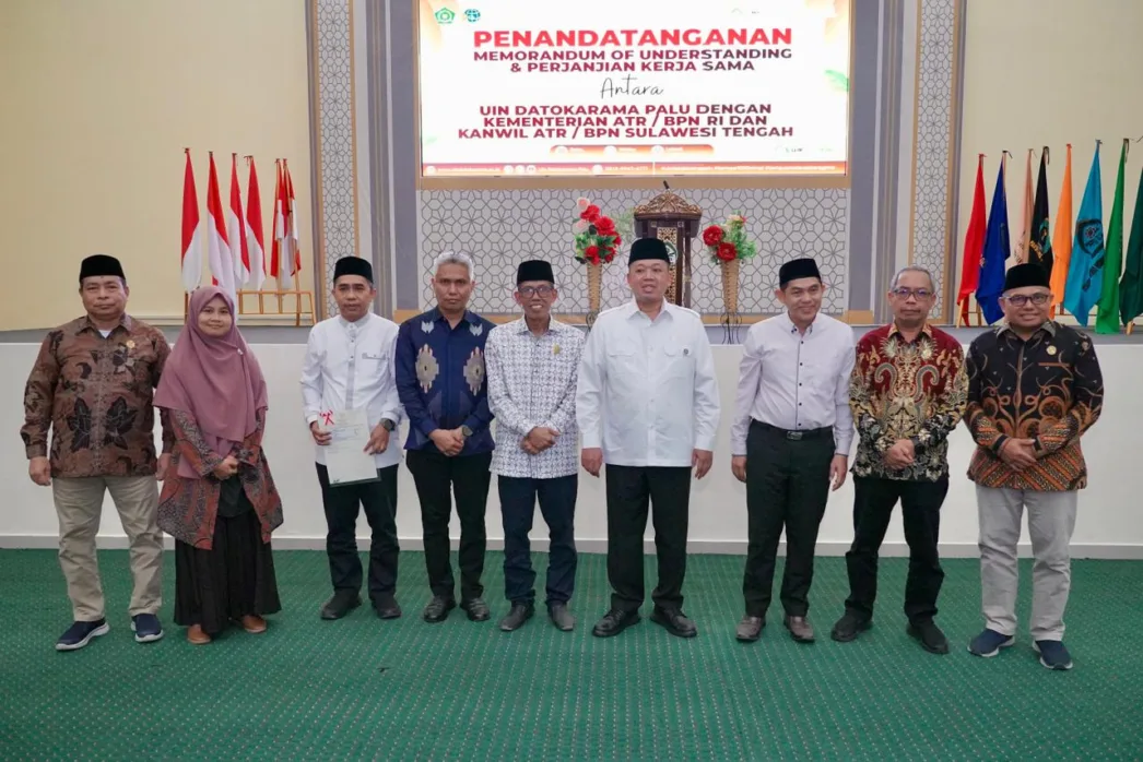 Tuntaskan Legalitas Tanah Wakaf, Menteri Nusron Gandeng Mahasiswa UIN Palu lewat KKN Tematik
