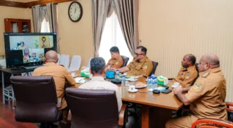 Pemprov Papua Rapat Daring dengan Wamendagri dan Wamenkes, Bahas Pembenahan RSUD Yowari