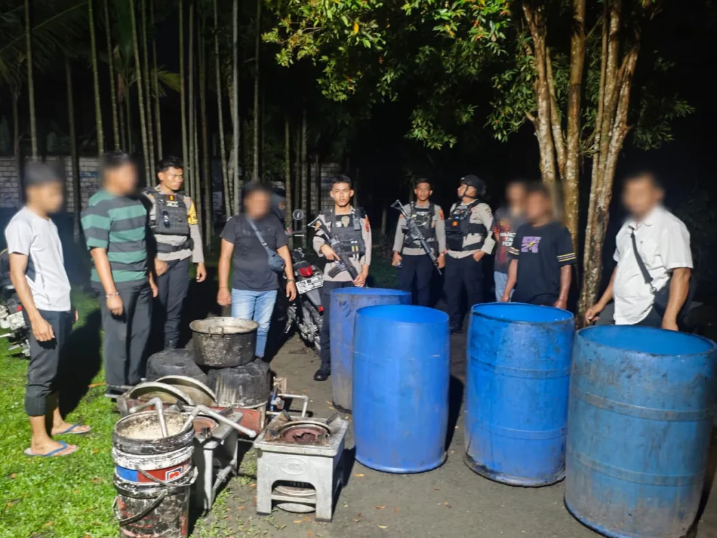 Polres Jayapura Tertibkan Peredaran Miras Lokal Boplas di 3 Lokasi
