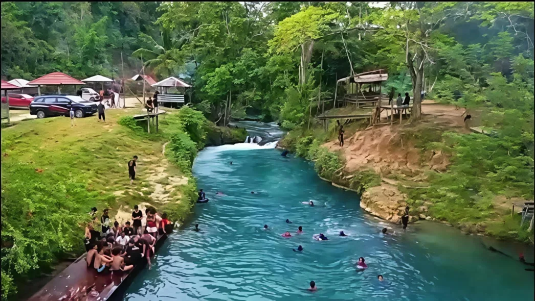 Pesona Kali Biru Membutuhkan Pembangunan Infrastruktur dan Perhatian Dinas Pariwisata Kabupaten Jayapura