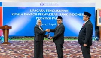 Bank Indonesia Resmi Lantik dan Kukuhkan Warsono Sebagai Kepala Perwakilan BI Papua
