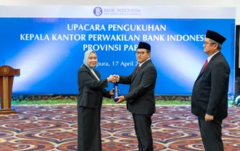 Bank Indonesia Resmi Lantik dan Kukuhkan Warsono Sebagai Kepala Perwakilan BI Papua