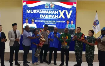 Buka Musda KNIP Jayapura, Bupati Yunus Wonda Tegaskan KNPI Milik Semua Pemuda Tanpa Sekat