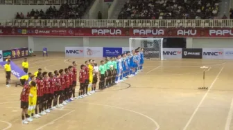 Drama 6 Gol Warnai Laga Blacksteel Papua vs Pangsuma FC, Berakhir Imbang