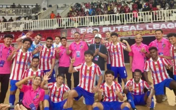 Pesta 10 Gol di Istora Papua Bangkit, Blacksteel Papua Kalahkan Kuda Laut Nusantara 10-3