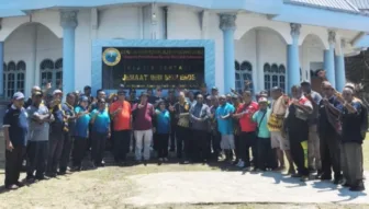 Sambut Perayaan 1 Abad Injil Masuk di Phulende, Puluhan Kepala Seksi PKB Tanam Ratusan Pohon