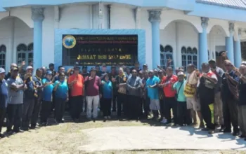 Sambut Perayaan 1 Abad Injil Masuk di Phulende, Puluhan Kepala Seksi PKB Tanam Ratusan Pohon