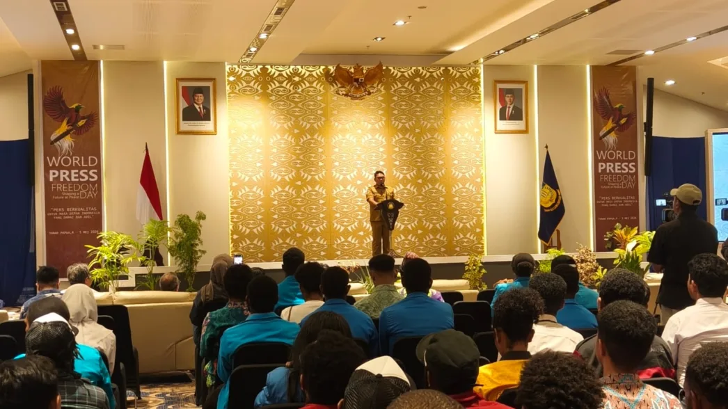 Penutupan WPFD 2026, Gubernur Papua: Pers Berkualitas Kunci Wujudkan Papua Baru Yang Maju dan Harmonis