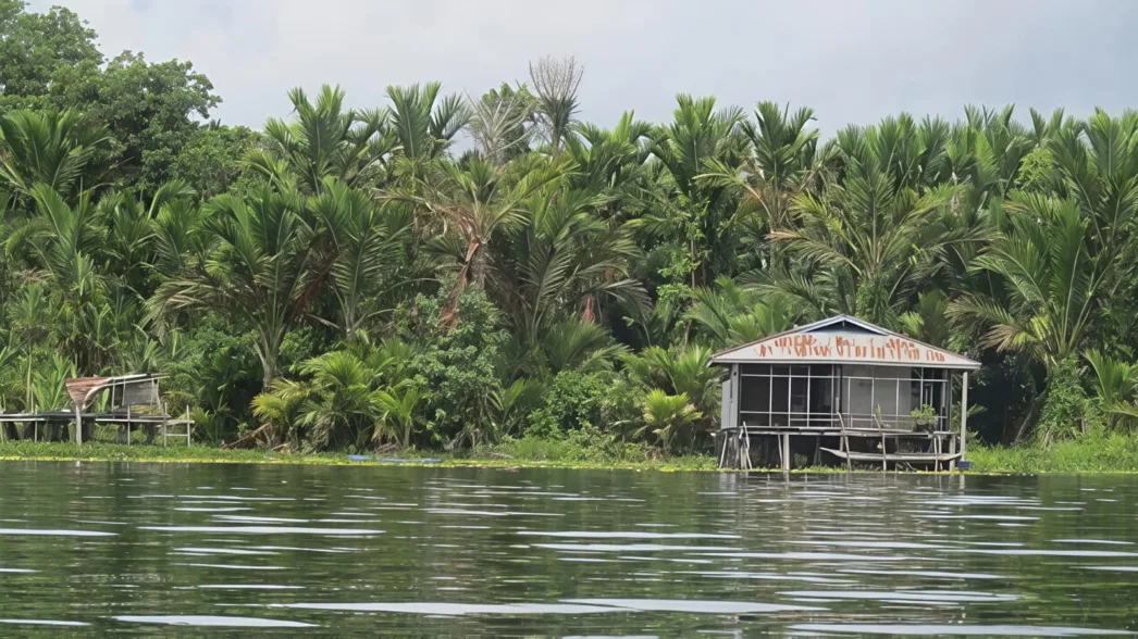 Pemandangan di Tepi Danau Sentani Jadi Pengingat Pentingnya Jaga Tanah, Hutan Dan Dusun Sagu Hadapi Krisis Pangan