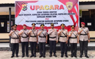 Rotasi Besar-besaran di Polresta Jayapura Kota, 1 Kasat dan 4 Kapolsek Dimutasi