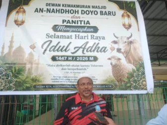 Masjid AN-NAHDHOH Doyo Baru Sembelih 4 Ekor Sapi Kurban, 1 Bantuan Bupati Jayapura