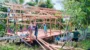 Warga Kampung Kameyakha Gotong Royong Bangun Rumah Swadaya Meski Tak Dapat Perhatian Pemkab Jayapura