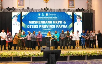 Pemprov Papua Bagi Wilayah Jadi 3 Satuan Pembangunan, Target Pertumbuhan Ekonomi 4,27 Persen pada 2027