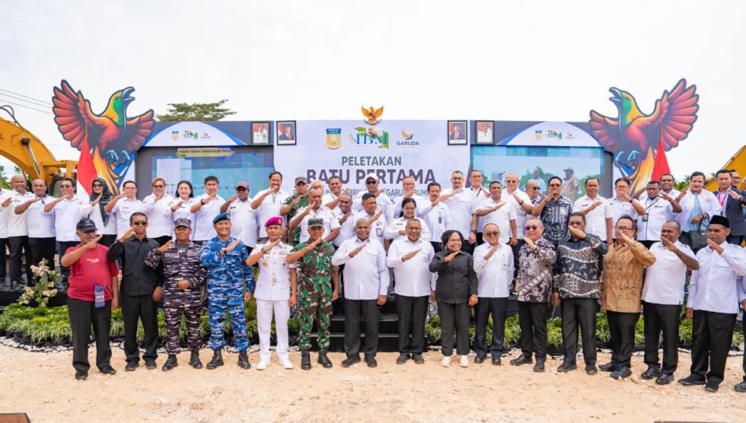 Letakkan Batu Pertama, Gubernur Fakhiri: Pabrik Pakan Ternak di Keerom Fondasi Awal Wujudkan Papua Mandiri dan Sejahtera