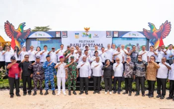 Letakkan Batu Pertama, Gubernur Fakhiri: Pabrik Pakan Ternak di Keerom Fondasi Awal Wujudkan Papua Mandiri dan Sejahtera