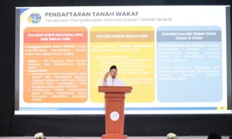 Cegah Sengketa, Menteri ATR BPN Dorong Sertipikasi Tanah Wakaf: 1.032 Sertipikat Diserahkan