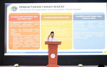 Cegah Sengketa, Menteri ATR BPN Dorong Sertipikasi Tanah Wakaf: 1.032 Sertipikat Diserahkan
