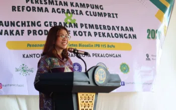 Lahan Tak Produktif di Pekalongan Disulap Jadi Kampung RA, Andi Tenri Abeng: Bukti Nyata Manfaat Untuk Masyarakat