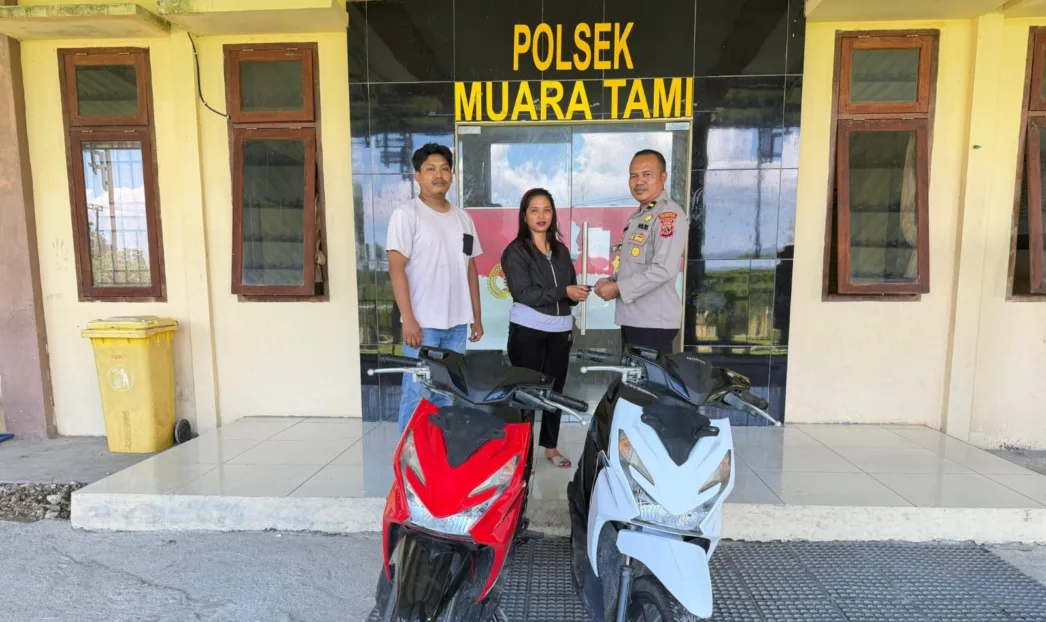 Berkat CCTV dan Koordinasi Cepat, Polsek Muara Tami Amankan 2 Motor Curanmor dan Kembalikan ke Pemilik