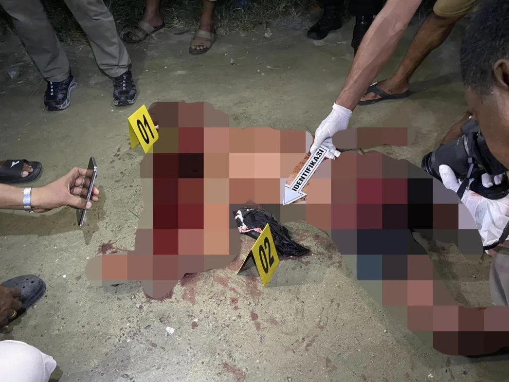 Penganiayaan Berujung Maut di Kos-Kosan Entrop, Korban Tewas Dengan Luka Sadis di Leher dan Dada, Polresta Jayapura Kota Olah TKP