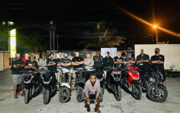 Tim Resmob Numbay Bongkar Jaringan Curanmor di Jayapura, 1 Pelaku dan 8 Motor Diamankan