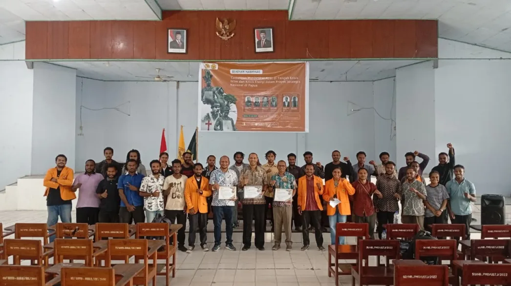 BEM-PT USTJ Gelar Seminar Soroti Dampak Proyek Strategis Nasional Terhadap Masyarakat Adat Papua Selatan
