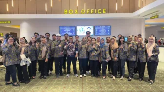 Kantor Pertanahan Kabupaten Keerom Hadiri Nonton Bersama Film Tanah Sengketa
