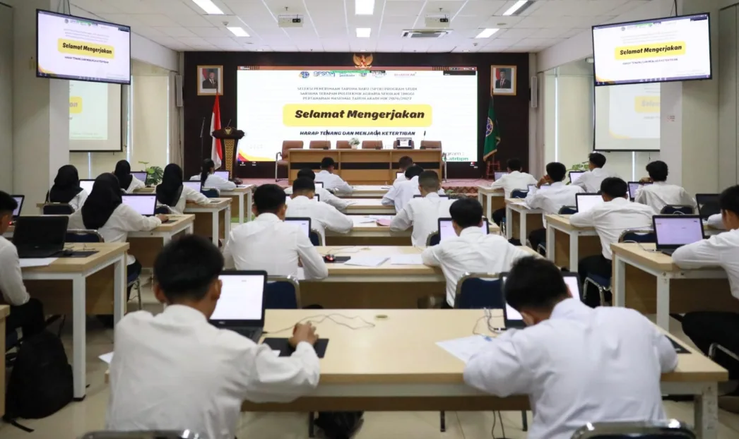 Politeknik Agraria STPN Seleksi 2.114 Calon Taruna, 709 Ikuti Ujian di Kampus BPSDM Cikeas