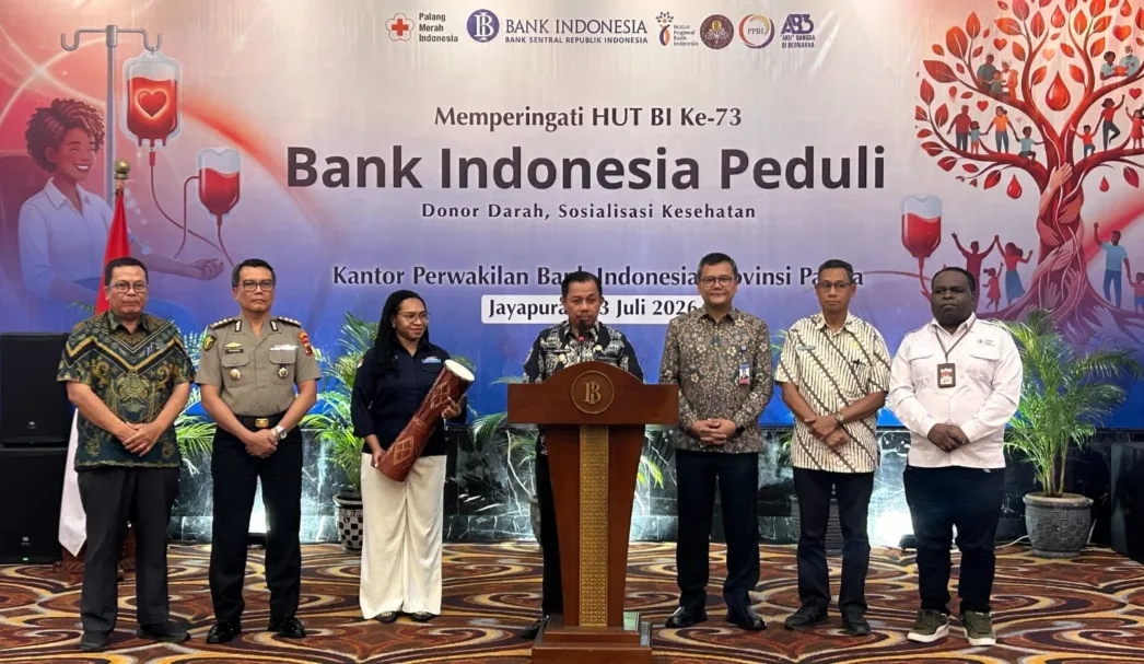 BI Papua Kumpulkan 591 Kantong Darah Peringati HUT ke-73, Hadirkan Edukasi Stunting Hingga TBC