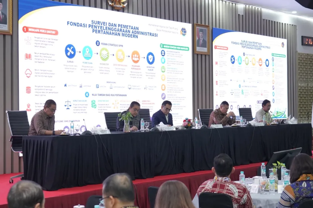 Kementerian ATR BPN: RUU Administrasi Pertanahan Jadi Instrumen Strategis Perkuat Sistem Pertanahan Nasional