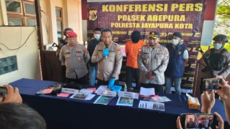 Polresta Jayapura Kota Ungkap Kasus Jual Beli Amunisi Ilegal, 1 Tersangka Diamankan