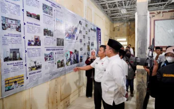 Menteri Nusron Wahid Tinjau Kantah Aceh Tamiang Pascabencana Hidrometeorologi Sumatera 2025