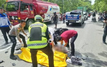 Pengendara Honda Vario Tewas Diduga Hilang Kendali di Ringroad Jayapura