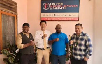 Maniap Kogoya Resmi Gugat Proses Pengisian Wakil Bupati Nduga Ke PTUN Jayapura, Gandeng Pengacara Law Firm Aloysius Renwarin & Partners