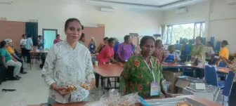 Dari Ujung Perbatasan Sarmi: UMKM “Inger Wewal” Minta Pemerintah Bantu Pasarkan Olahan Pangan Lokal