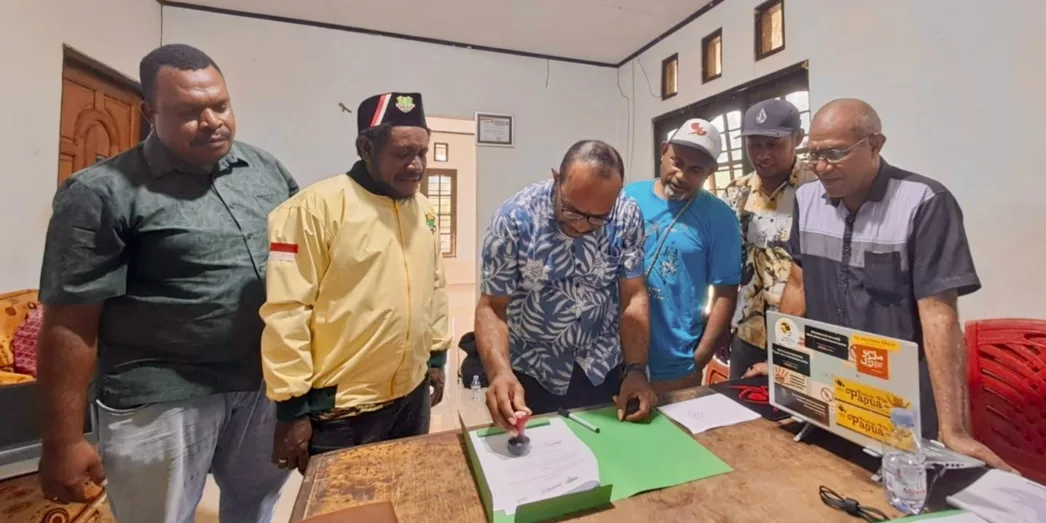 AWP dan Pemuda Katolik Papua Teken MoU Sekolah Jurnalistik, Targetkan Cetak Jurnalis Muda