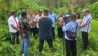 Kepala Kantor Pertanahan Keerom Ikuti Peninjauan Lokasi Rencana Pembangunan Sekolah Rakyat di Kampung Yuwanain