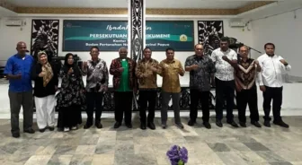 Kantor Pertanahan Kabupaten Keerom Menjadi Tuan Rumah Ibadah Bersama ATR BPN Jayapura Raya