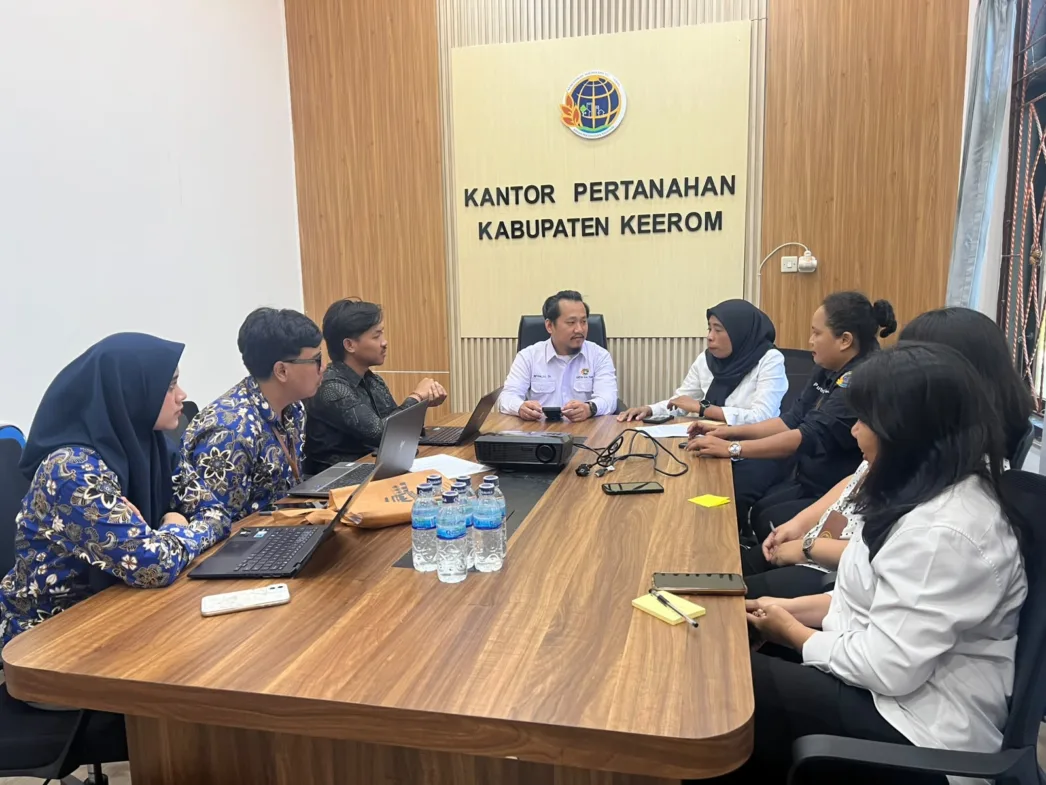 Perkuat Koordinasi Pensertipikatan Tanah Transmigrasi, Kantah Keerom Bersama Tim BPKP Bahas Potensi Permasalahan