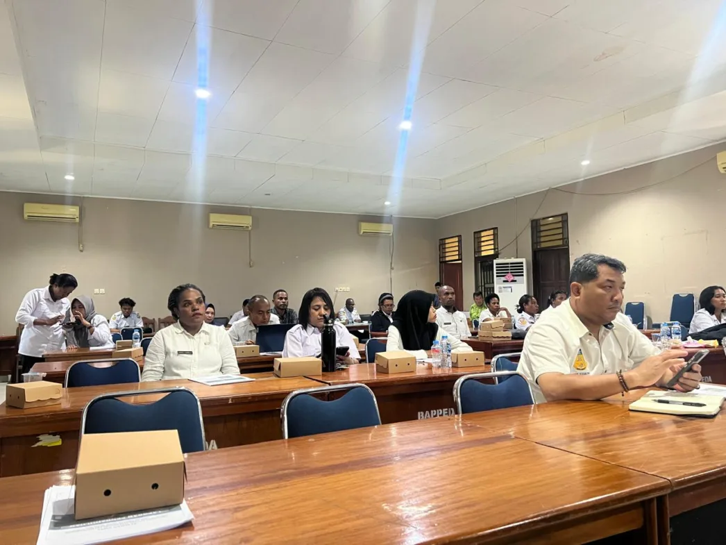 BPN Keerom Turut Bersinergi dalam Penyusunan RP3KP Kabupaten Keerom Tahun 2026